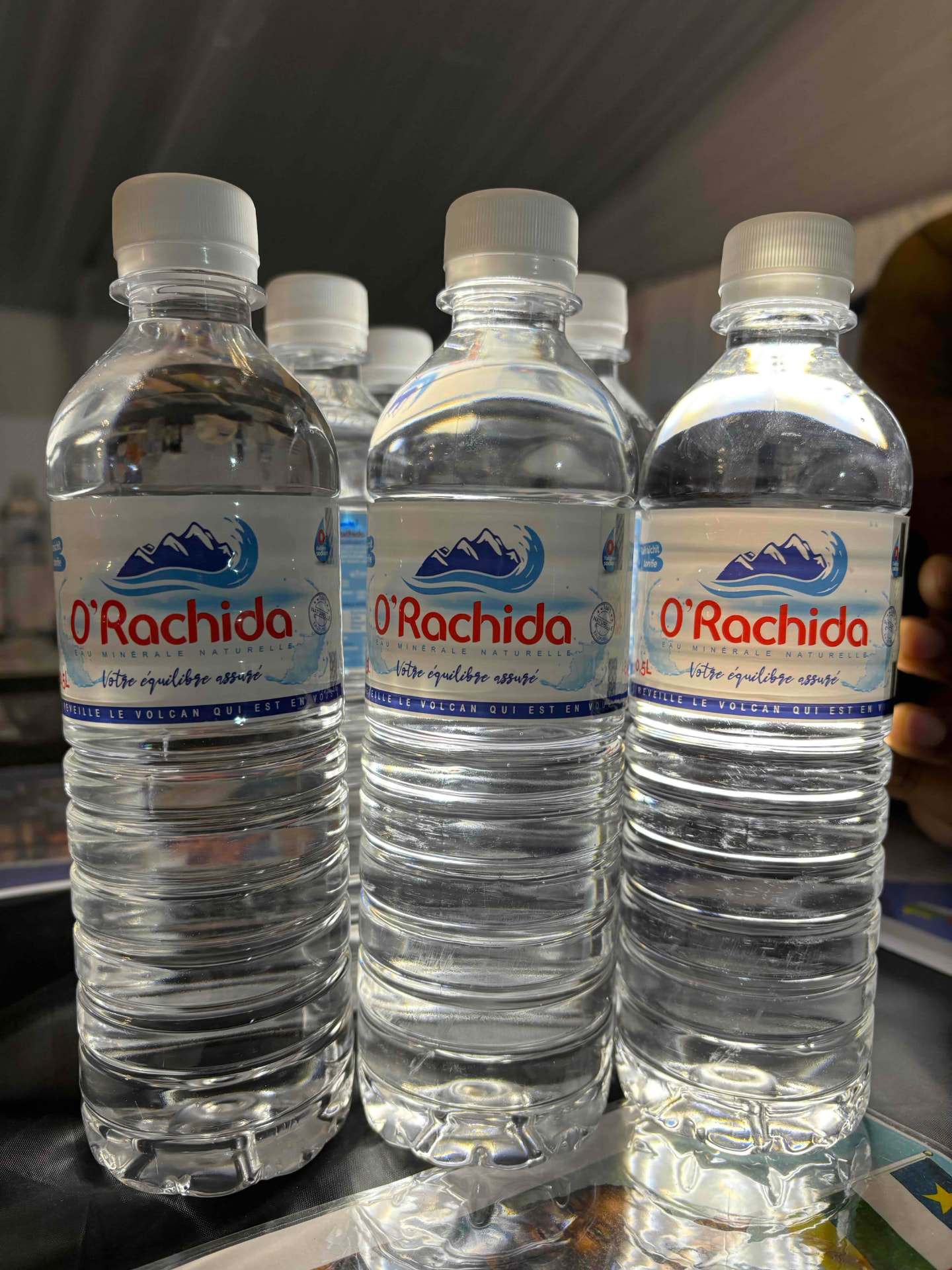 Bouteilles O'Rachida 0,5 L — pack fraîchement conditionné