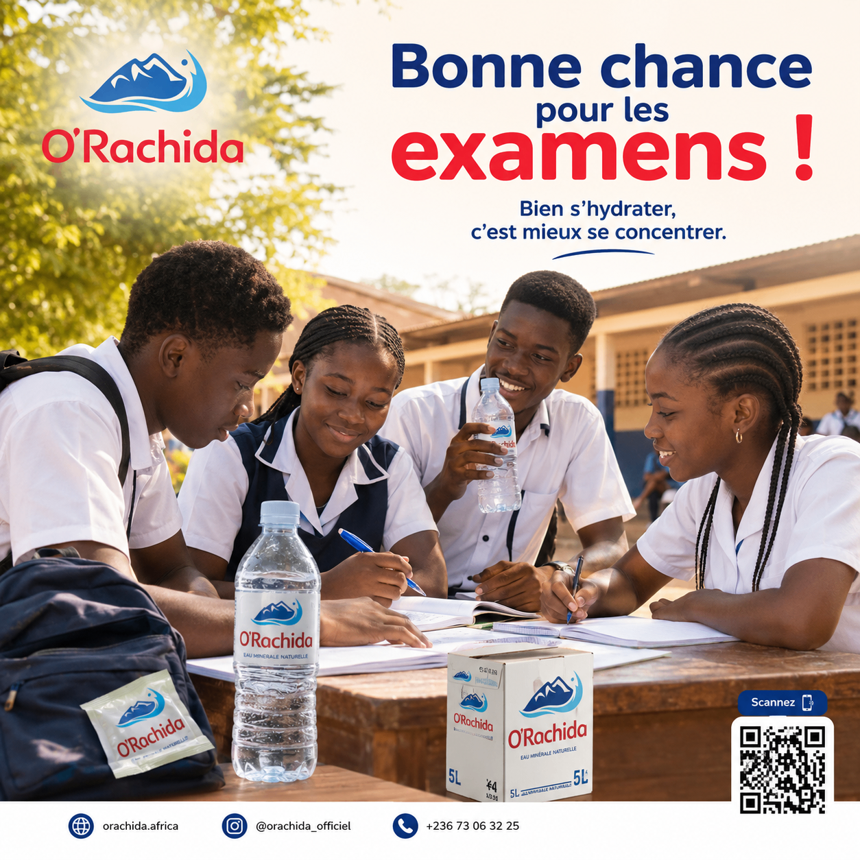 Bonne chance pour les examens