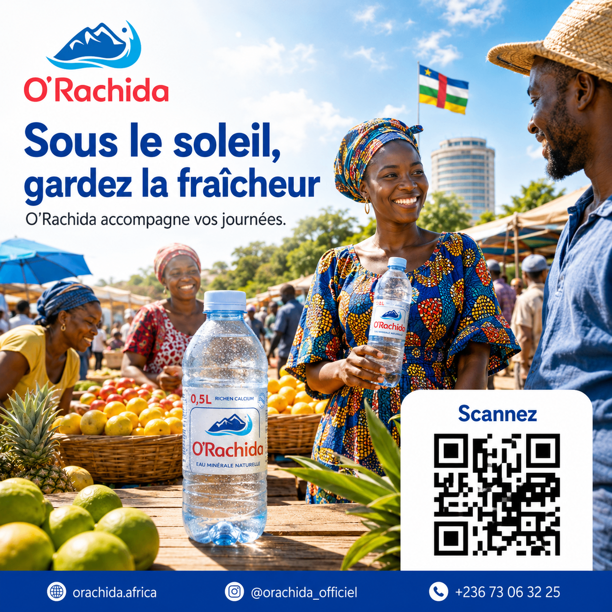 Sous le soleil, gardez la fraîcheur