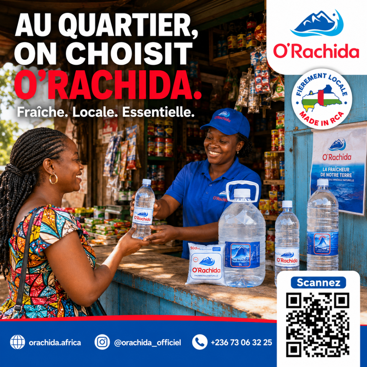 Au quartier, on choisit O'Rachida